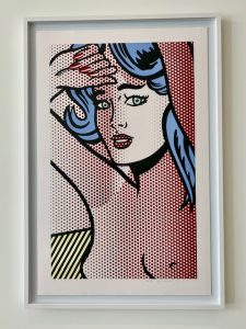 Roy Lichtenstein - Nude with Blue Hair - 1994