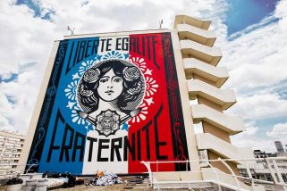 OBEY - Paris street art 13 itinerrance